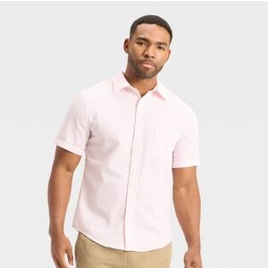 Goodfellow & Co Men's Light Pink Button Down Shirt